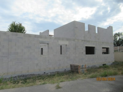 Elevation des murs de l'étage